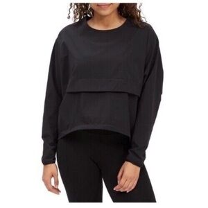 Arc'teryx Contenta Pullover Cropped Light Weight Top Black Size XS